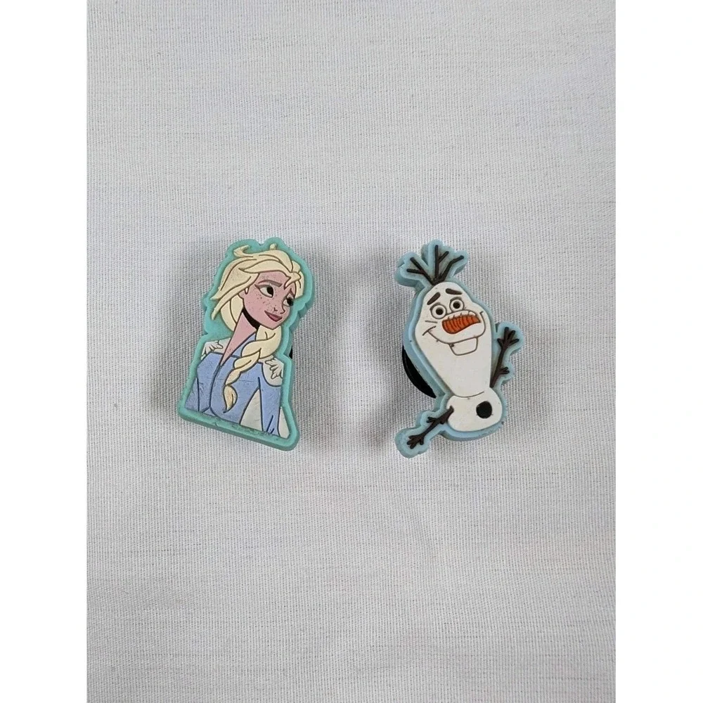 Disney Frozen Elsa Olaf Jibbitz Shoe Charms Lot Of 2